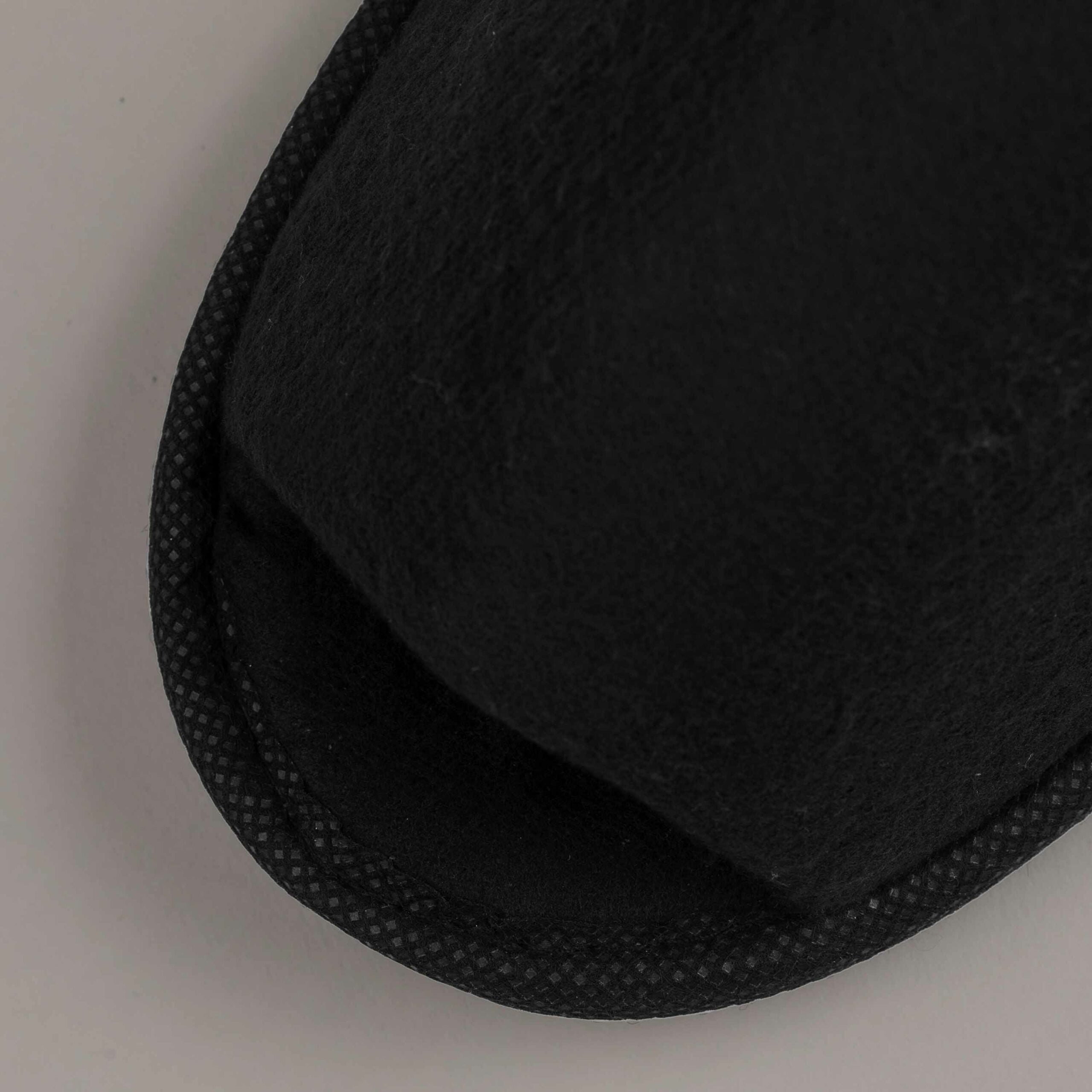 Hotelové pantofle Basic otevřené, 30cm černé