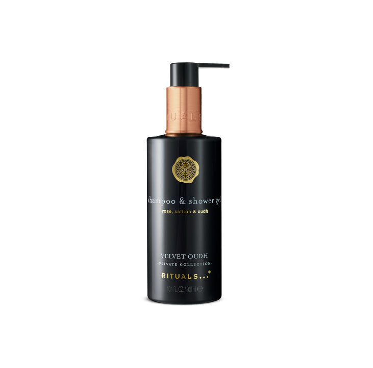 Vlasový a tělový šampon Velvet Oudh 300 ml
