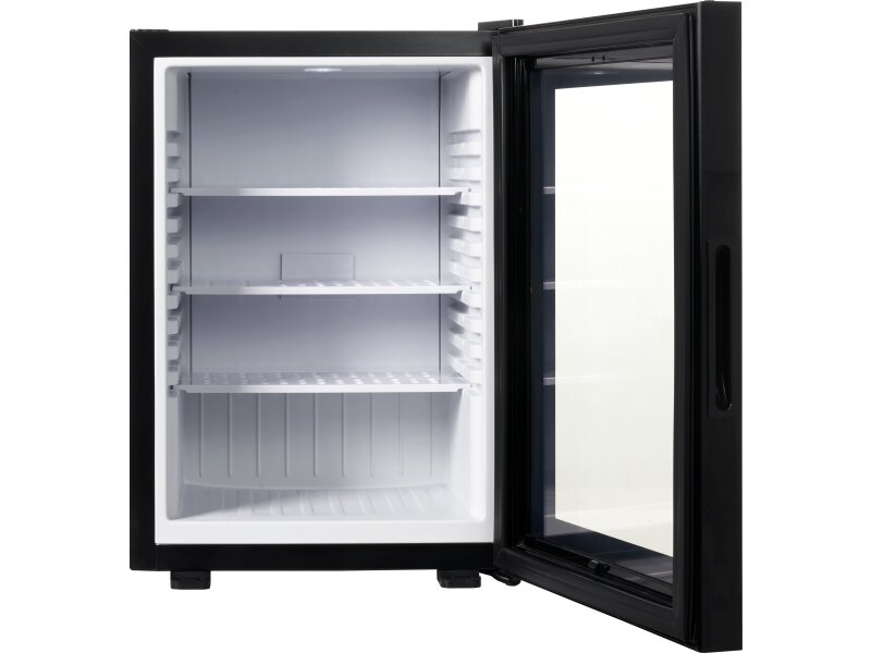 Minibar Corby Eton 40 L se skleněnými dveřmi, černý