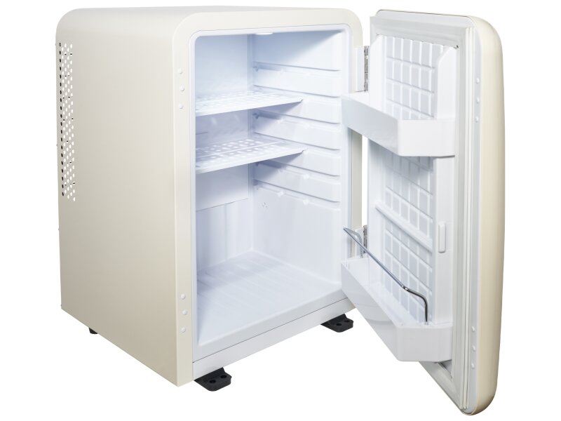 Minibar Corby Radley 40 L, krémový, pevné dveře