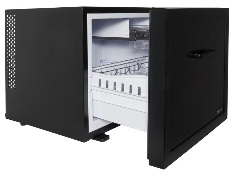 Corby Henley 45L šuplíkový minibar, černý