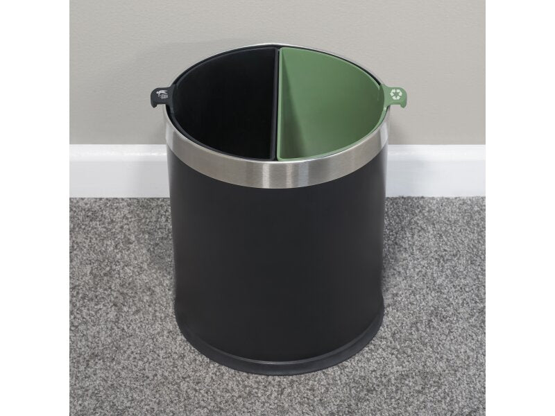 Vložka do recyklačního koše Corby Thornton, černá