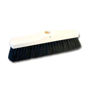 Smeták na hůl Krotex, 30 cm, dřevěný, nelakovaný, syntetická vlákna, hnědý