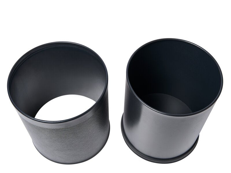 Cesta Corby Highland de 9 litros en piel sintética negra