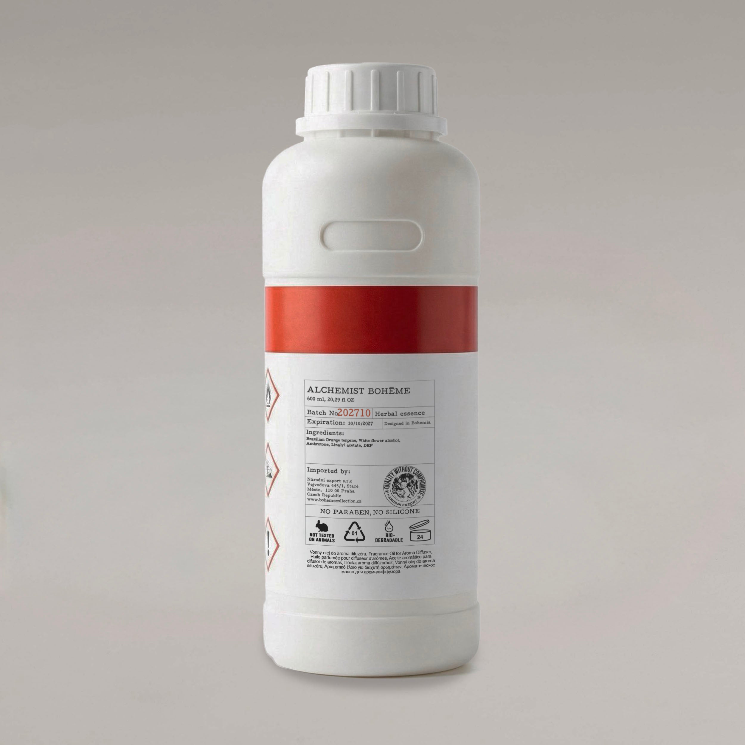 Náplň do elektrických difuzéru Alchemist Bohéme 600ml