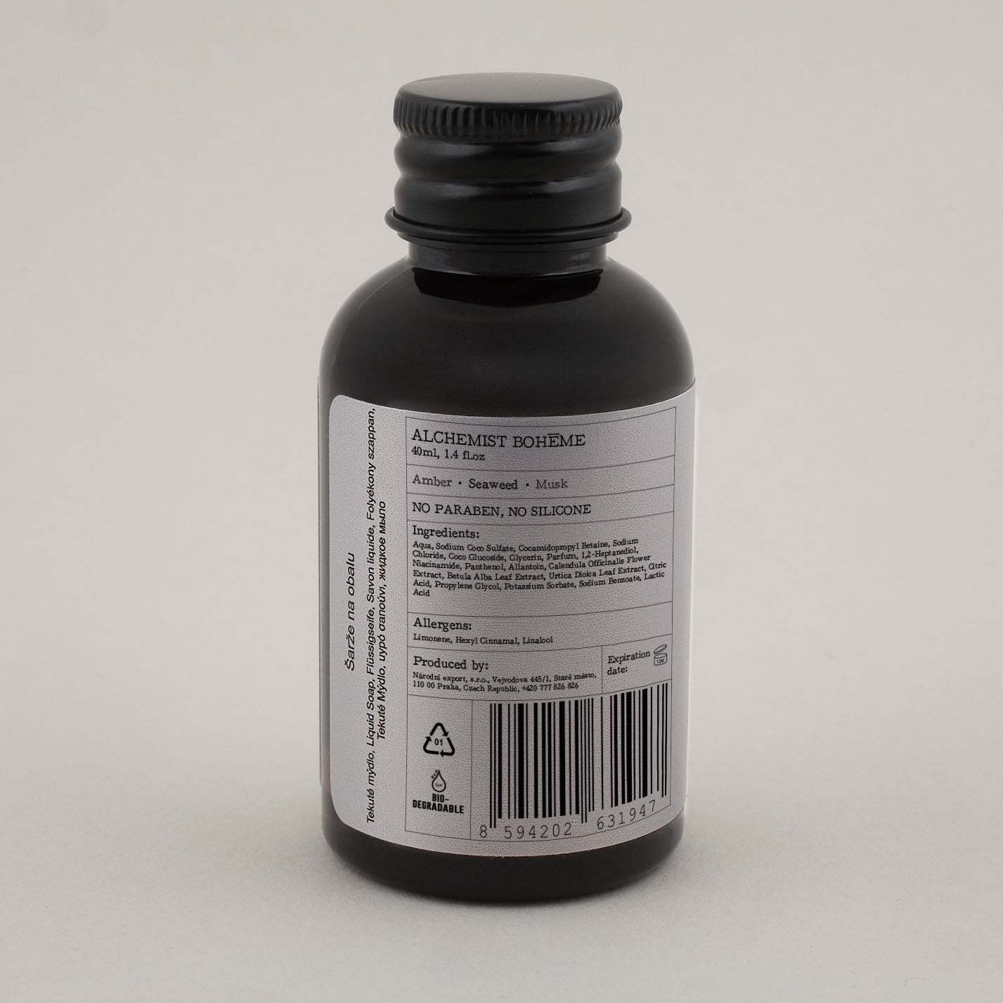 Přírodní mýdlo Alchemist Bohéme Parfém No. 3 - 40 ml