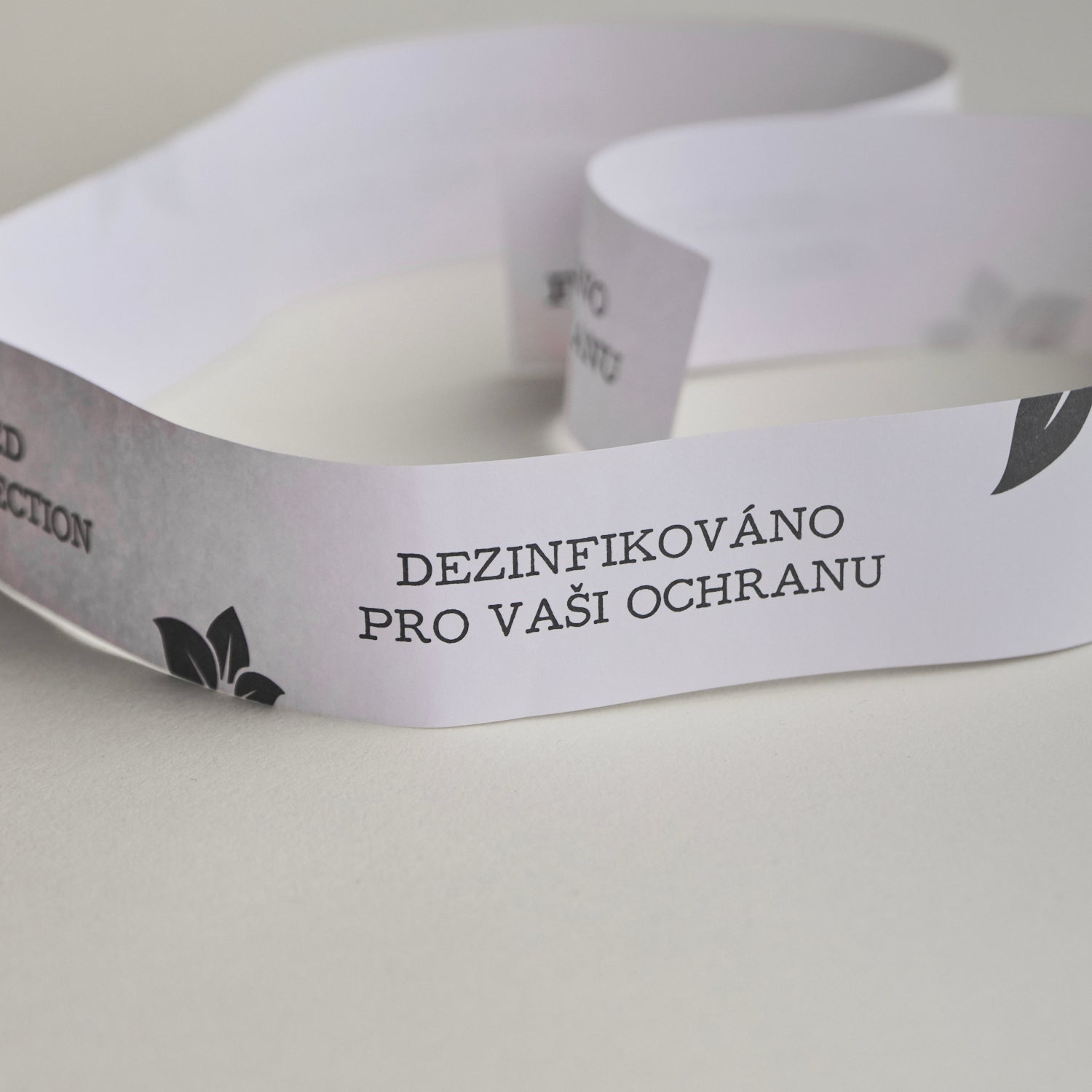 Hygienická páska na toaletu