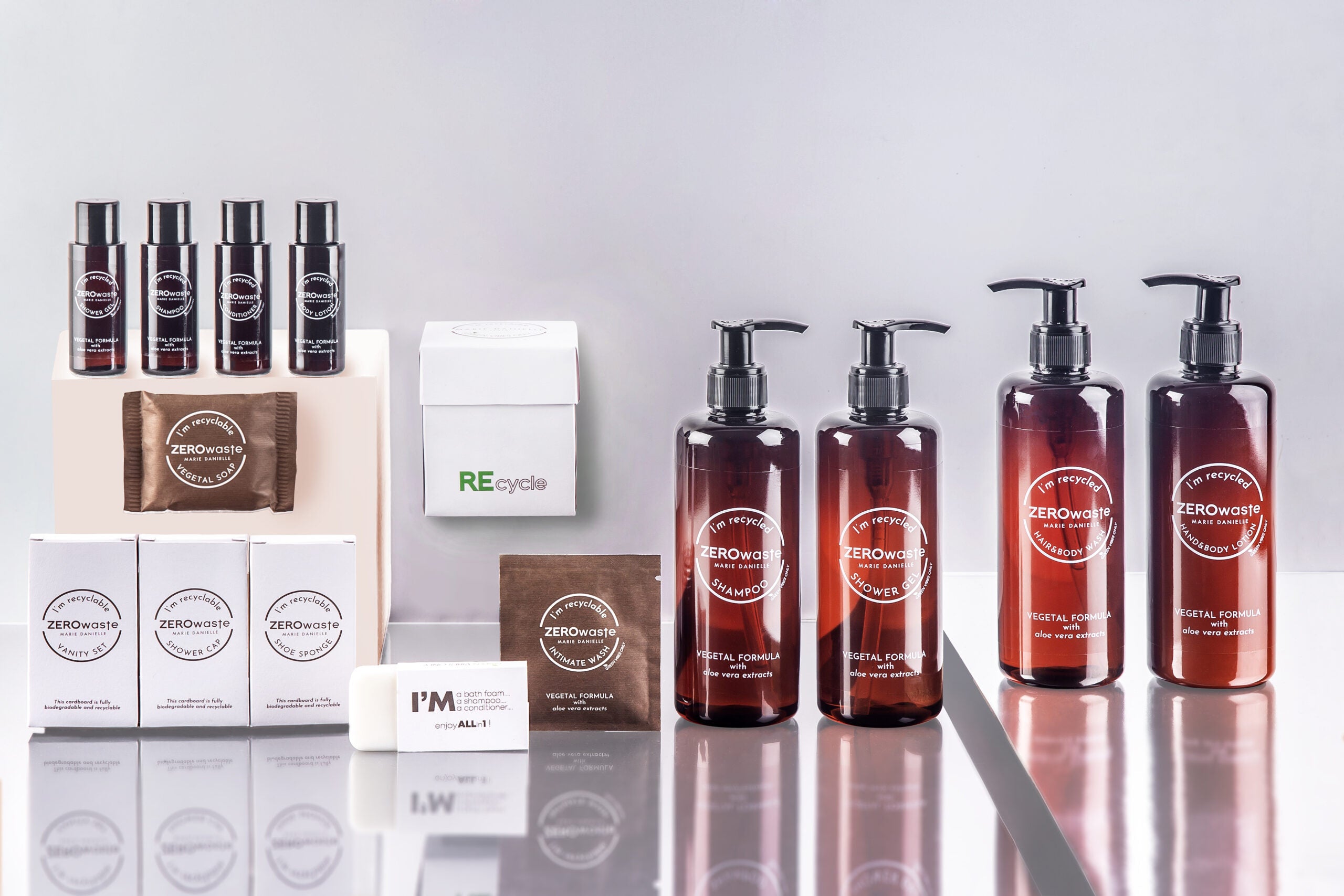 Champú sólido para el cabello y el cuerpo Zerowaste, 15 g