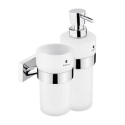 Soporte para el dispensador y los vasos