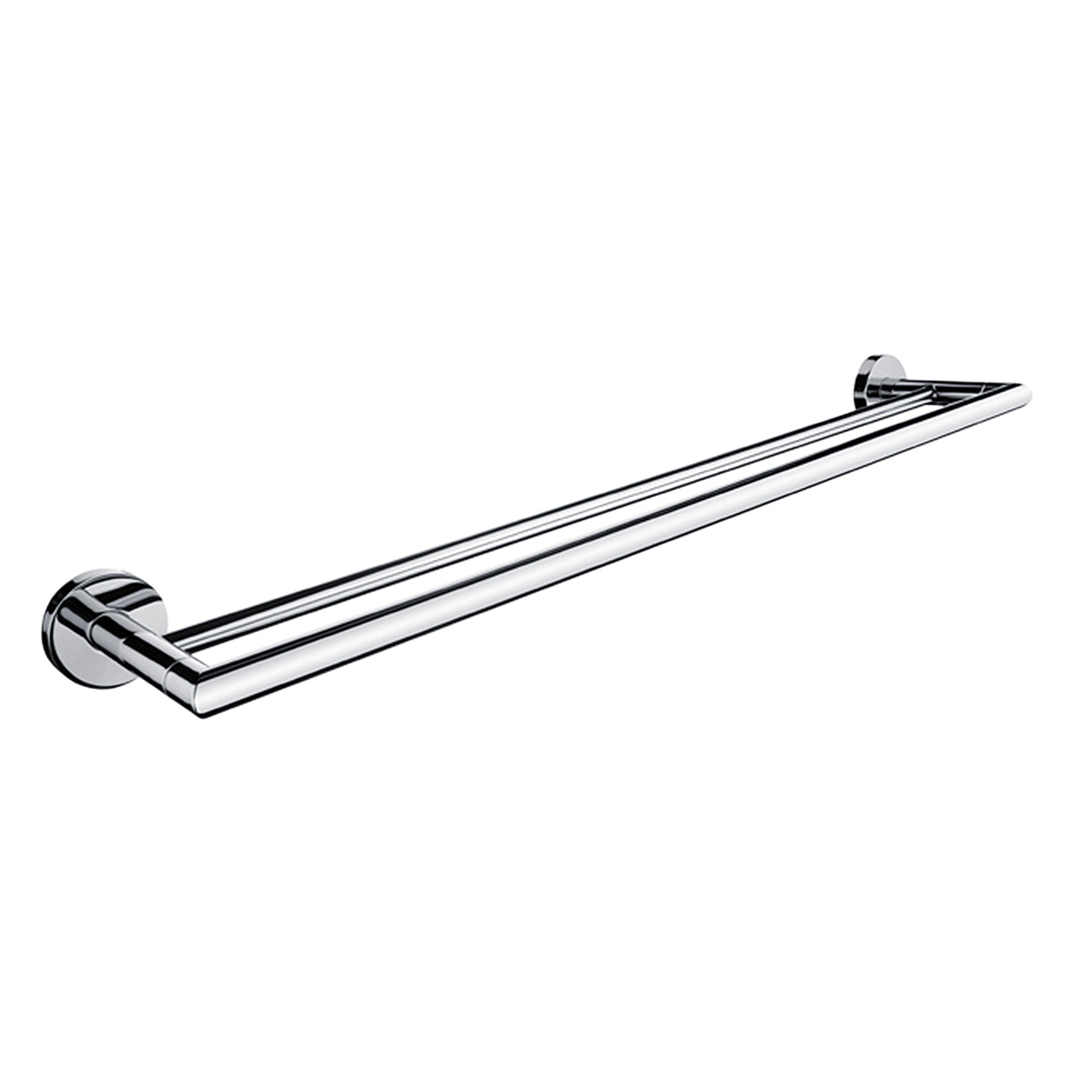 Porta toallas doble, 66 cm
