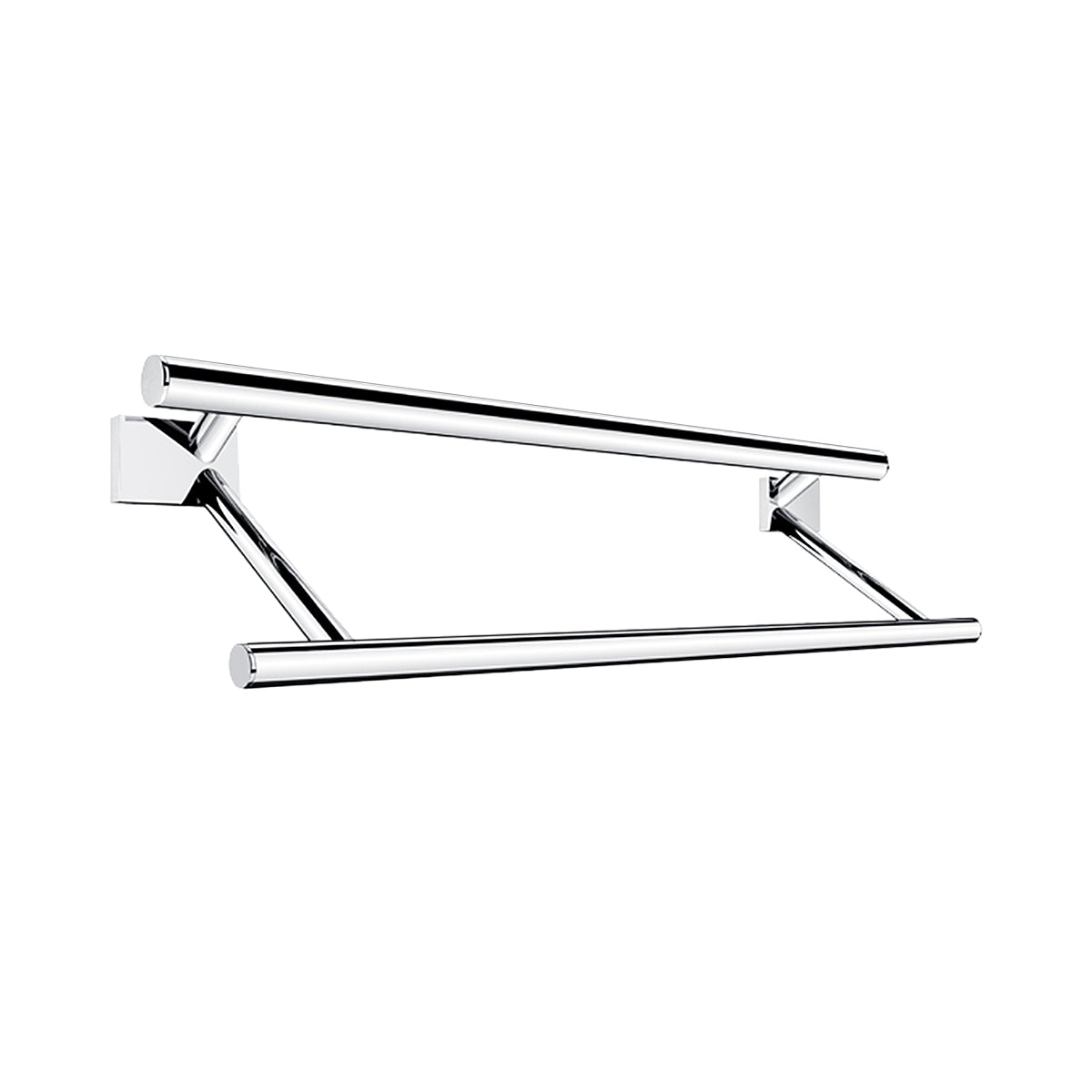 Porta toallas doble, 51 cm