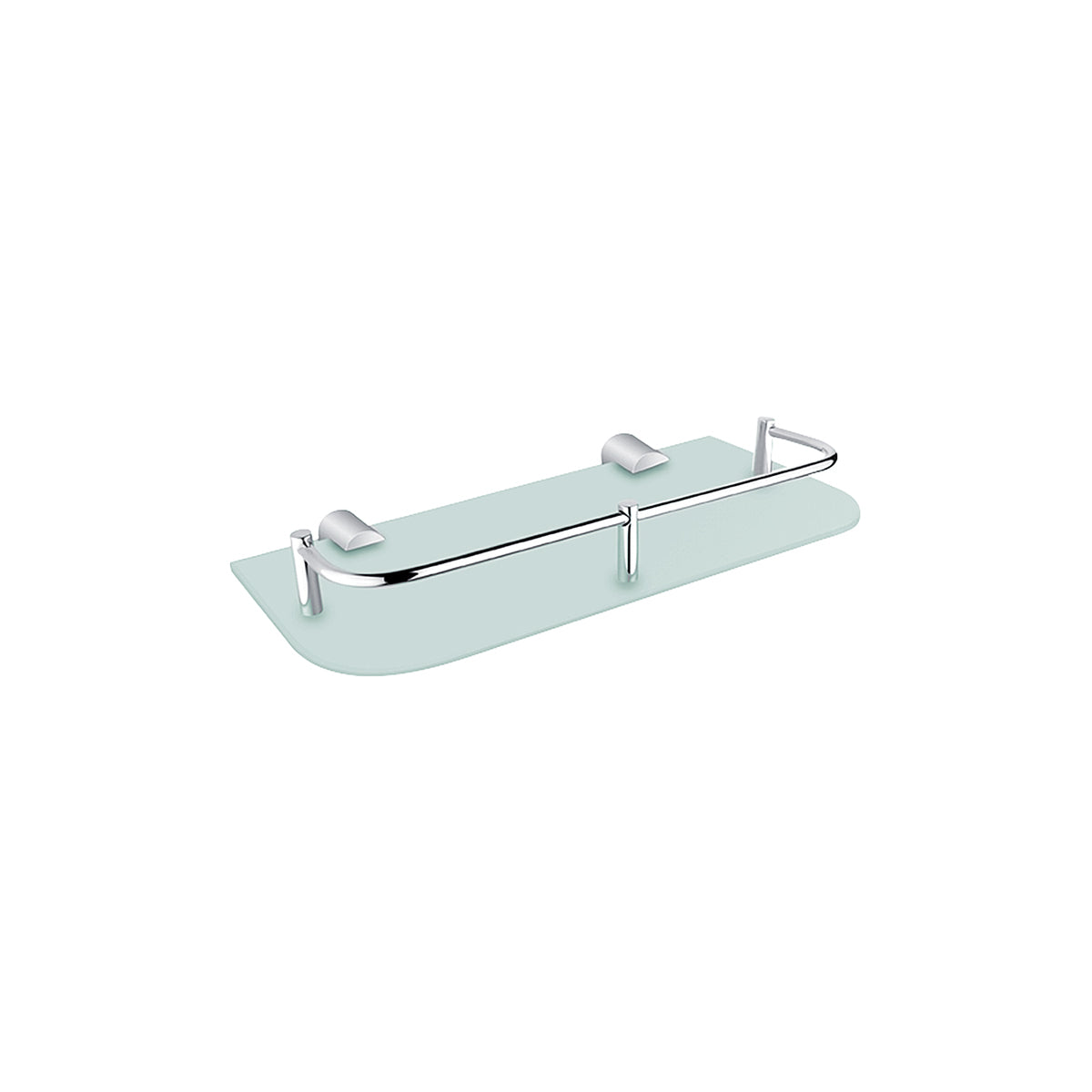Shelf with guardrail, 30 cm
